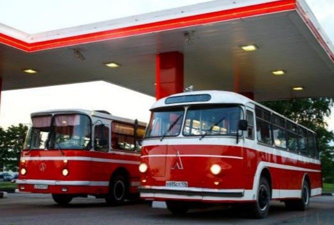 Ретро-автобусы с июня пойдут в парк Рускеала