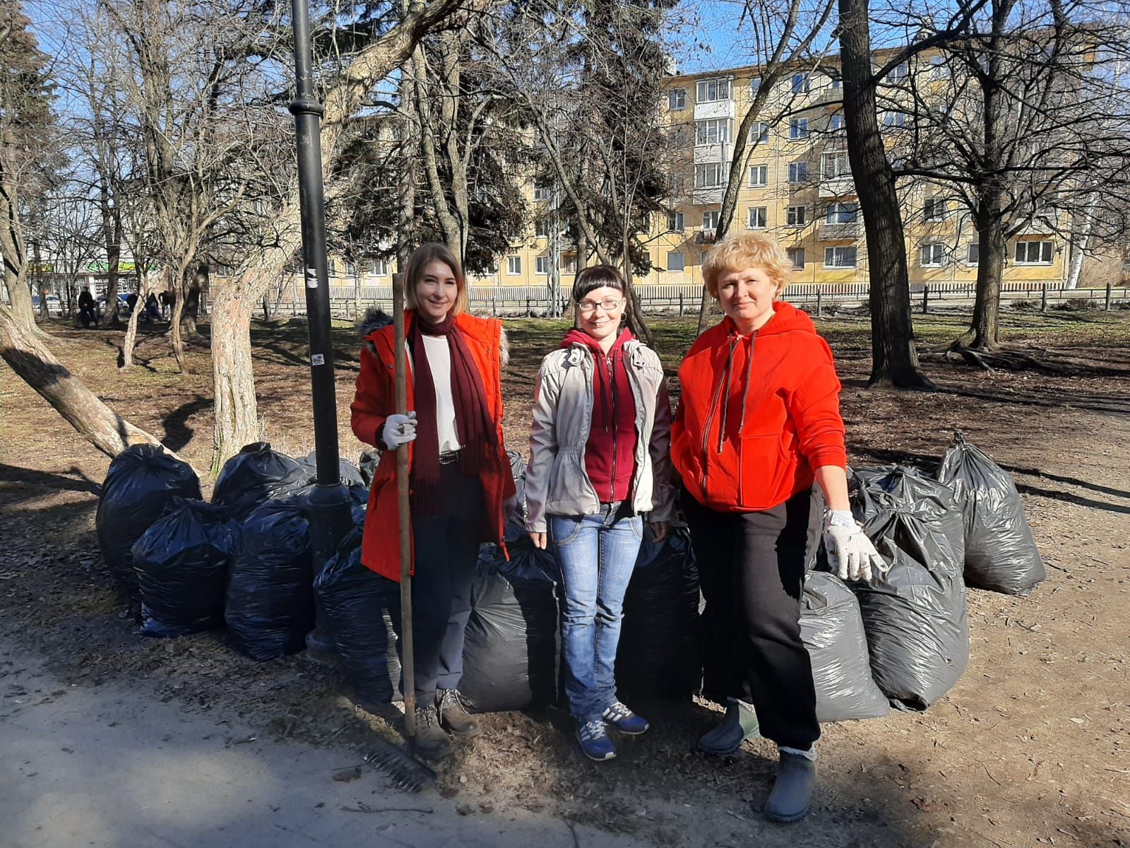Сразу три парка Петрозаводска очистили от мусора