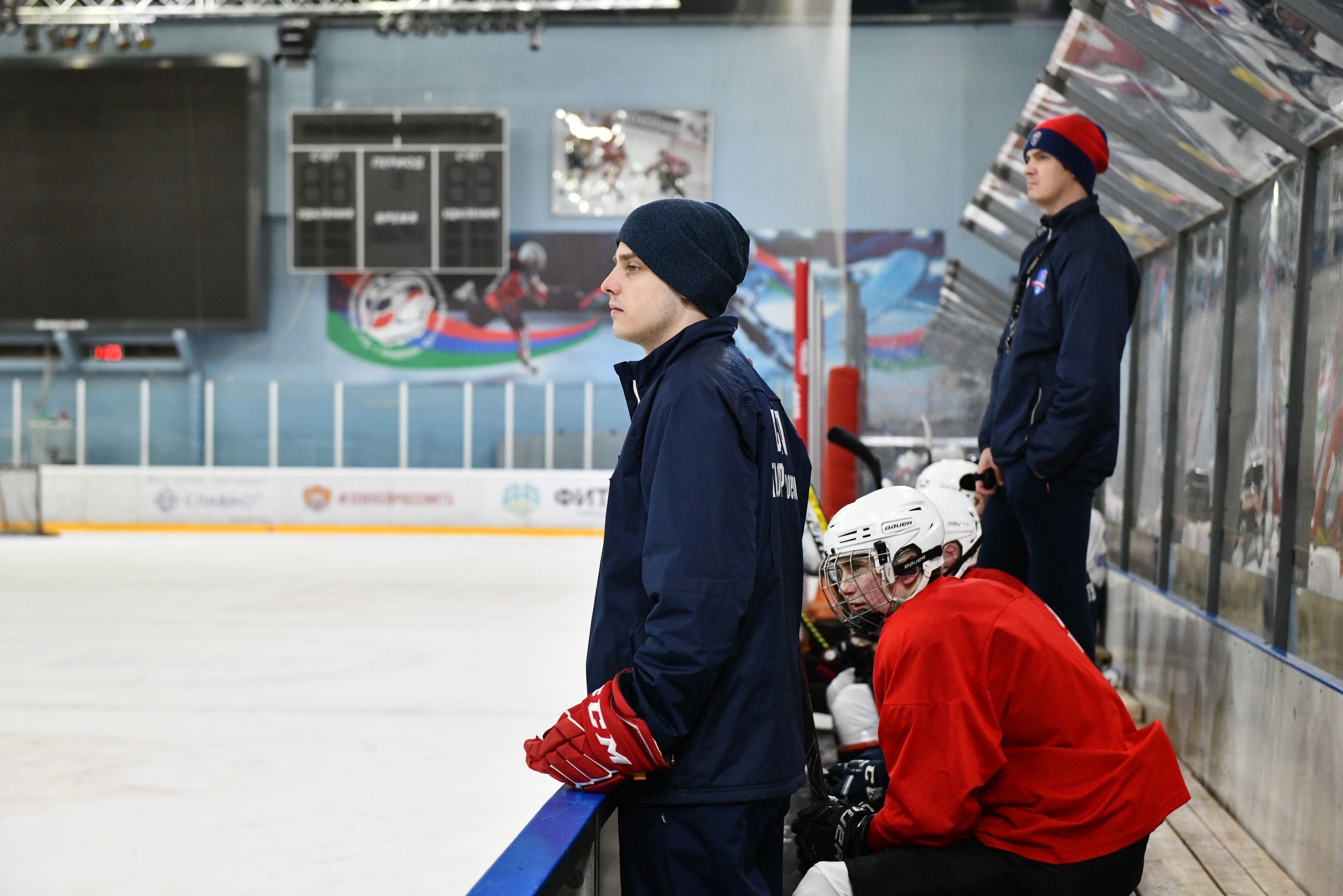 В Кондопоге начался отбор игроков в команду Молодежной хоккейной лиги