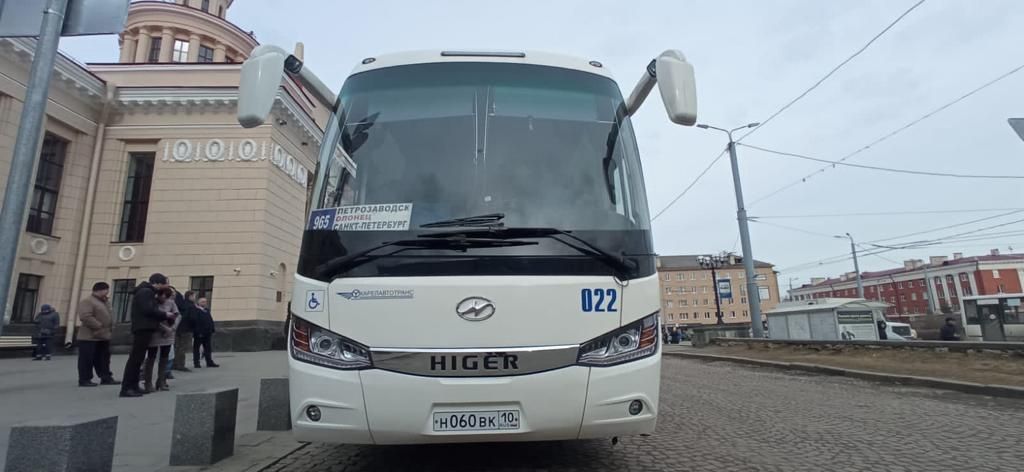 В Карелию поступили два новых автобуса большой вместимости для междугородних перевозок