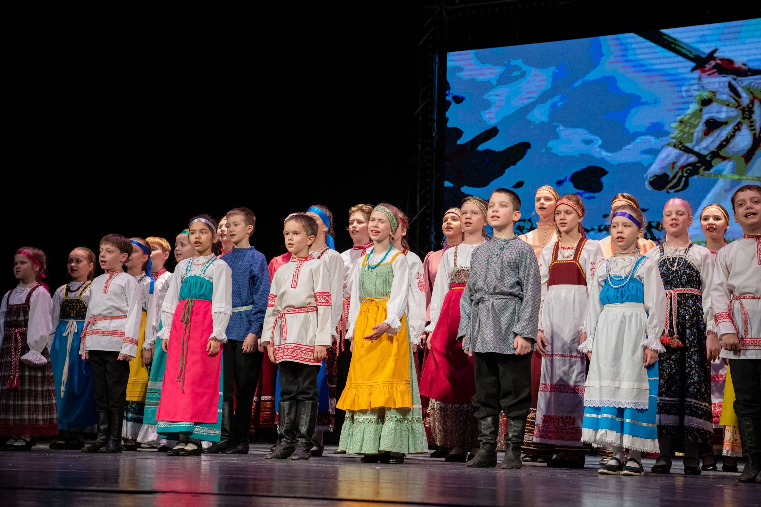 Юные таланты со всей России выступили в Петрозаводске на митинге-концерте в поддержку жителей Донбасса