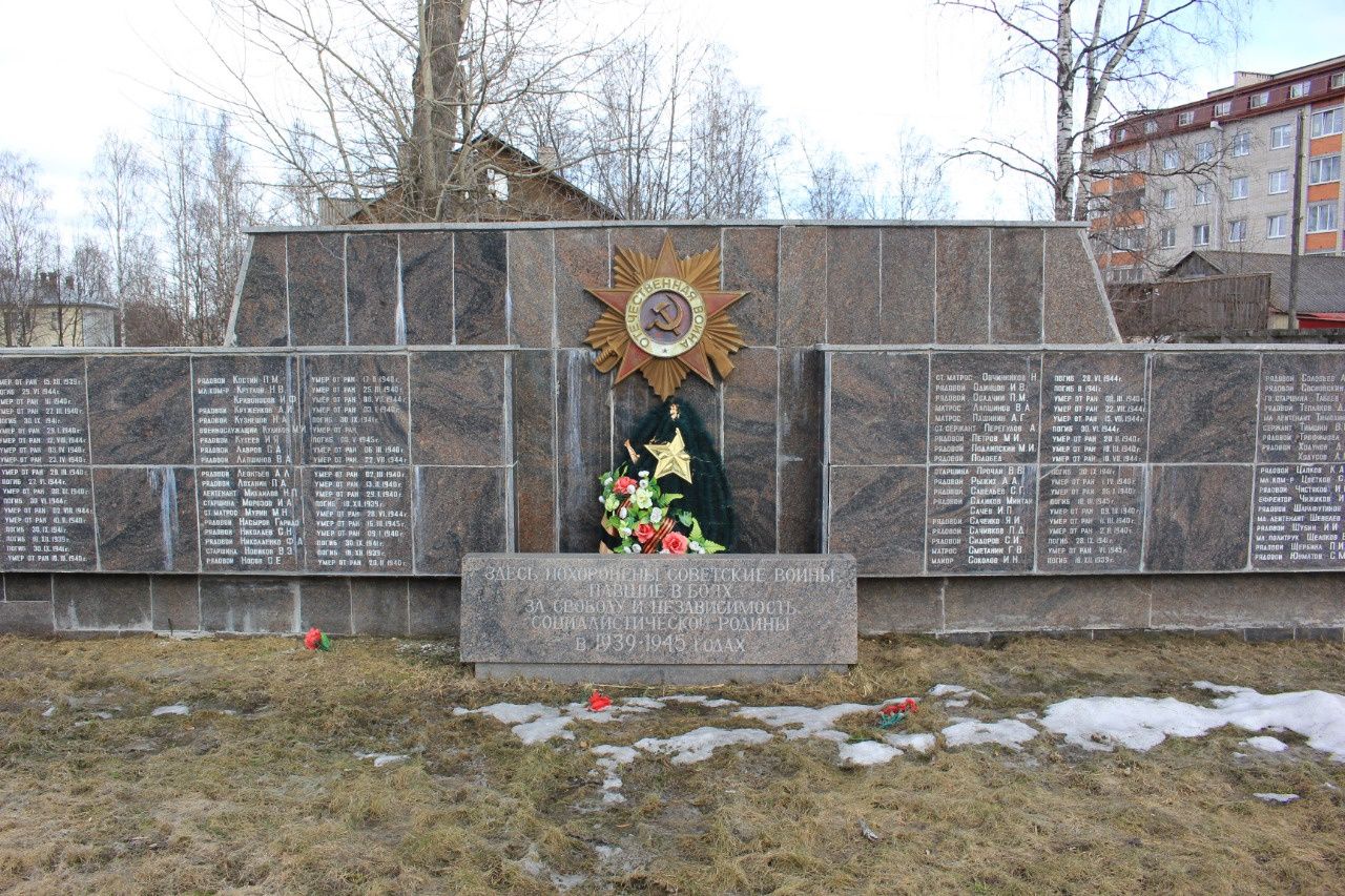 Вандалы выломали верхушки елей у мемориала на Зарецком кладбище