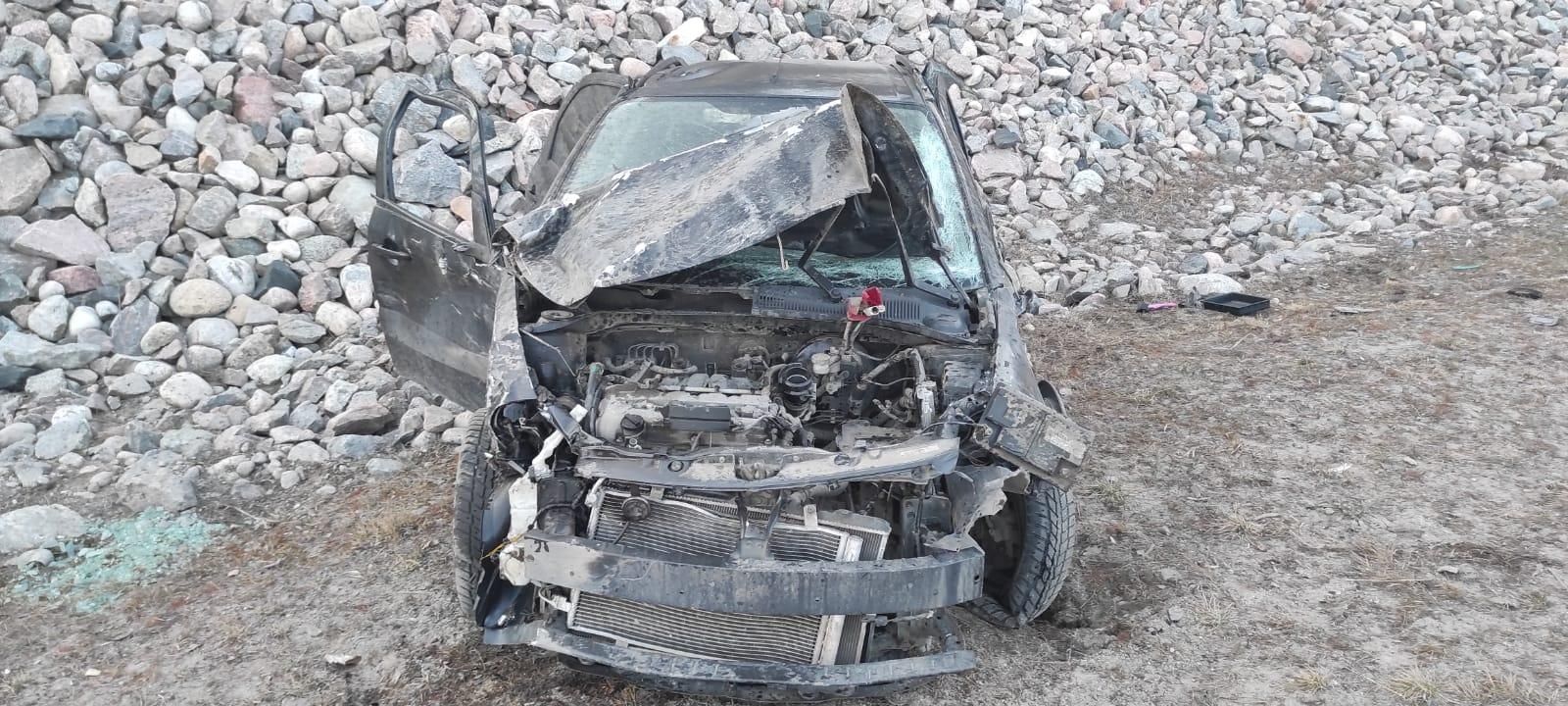 В ДТП в Пряжинском районе пострадали 2 человека