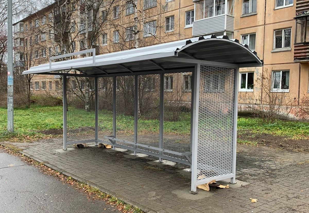 В Петрозаводске установят 40 антивандальных остановочных павильонов