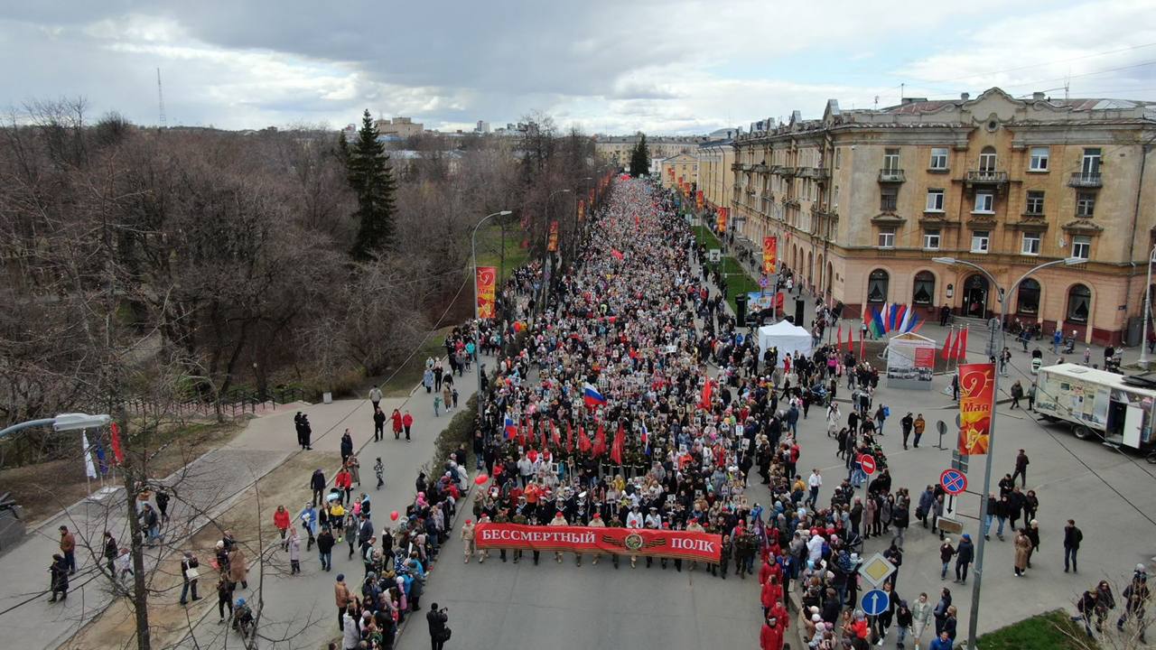 Акция «Бессмертный полк» собрала рекордное количество жителей Петрозаводска