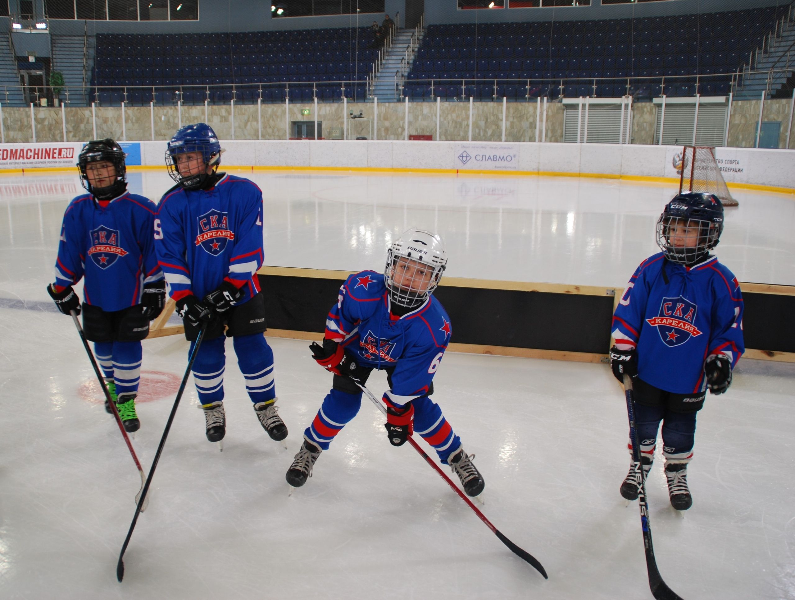 Детская хоккейная школа «СКА-Карелия» набирает мальчиков в команду