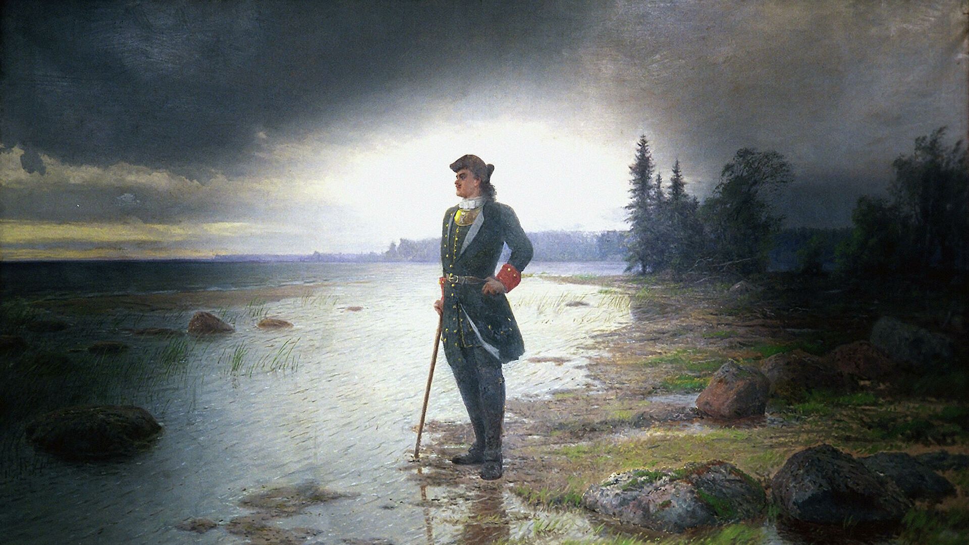 Очистить берег от камней приглашают петрозаводчан