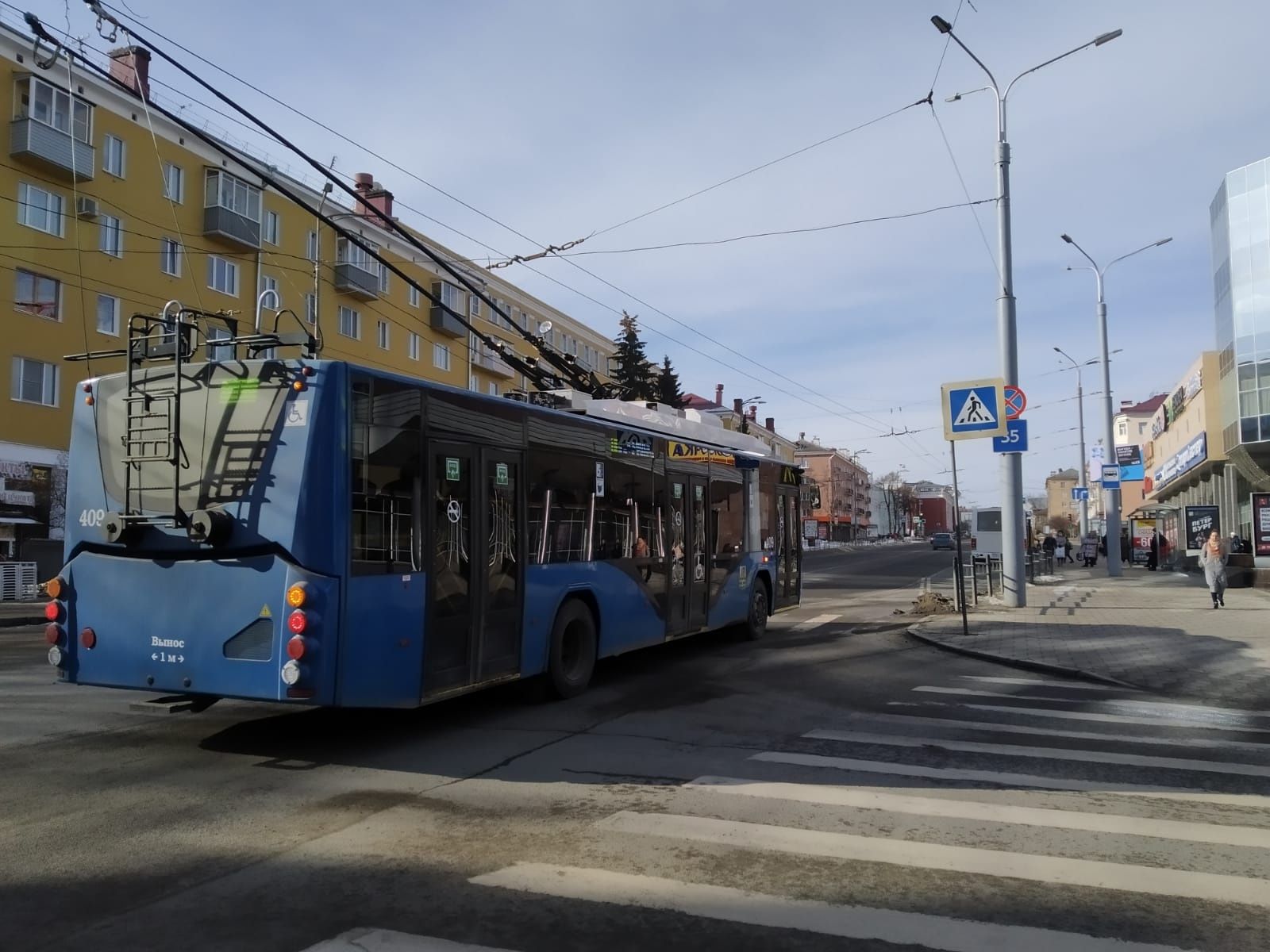 В понедельник троллейбусы будут работать по графику воскресенья