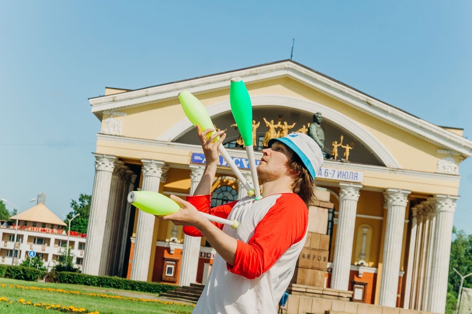 Мастер-классы по жонглированию пройдут в Петрозаводске