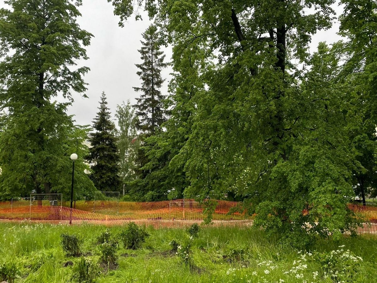 В мэрии ответили на претензии к качеству работ при благоустройстве Левашовского бульвара