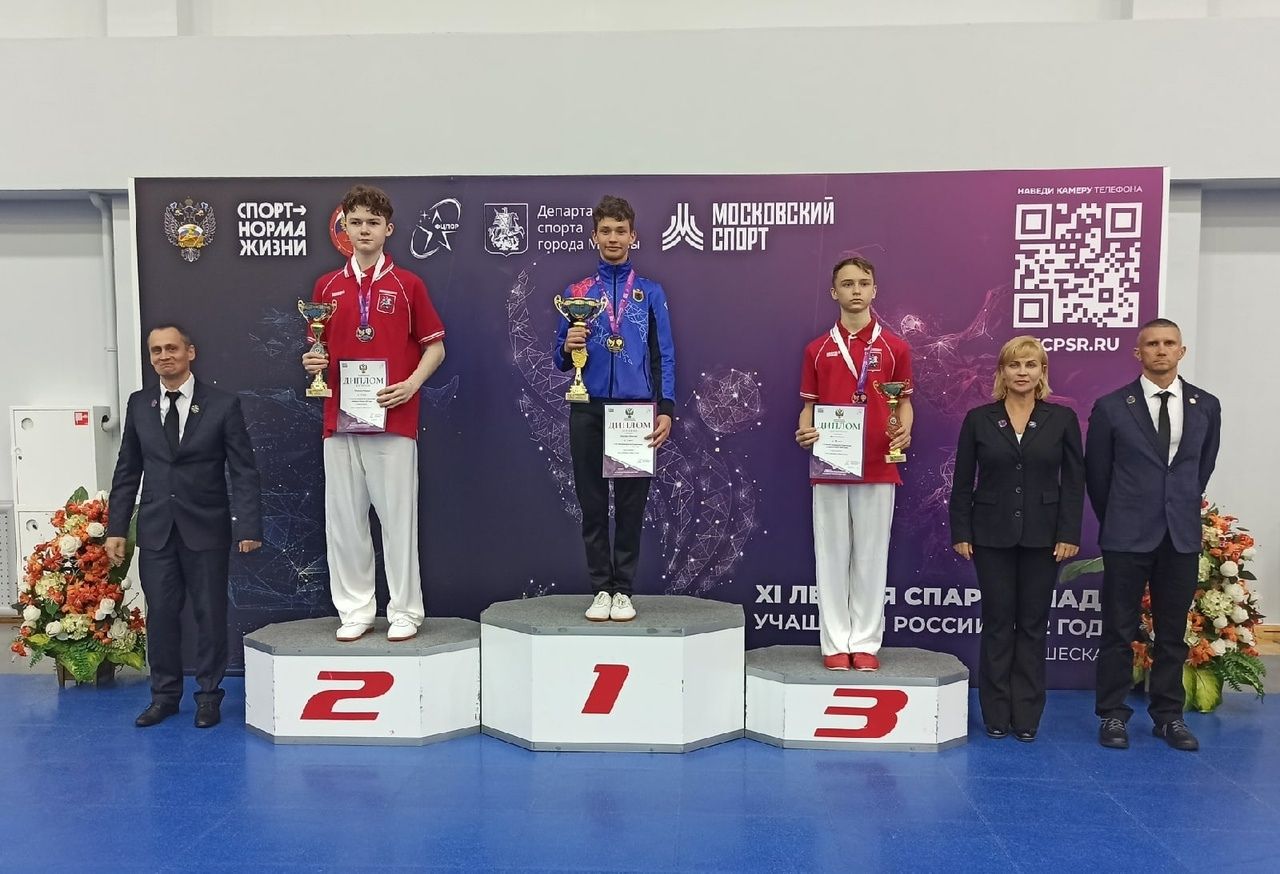 Карельский ушуист завоевал две золотые медали на Спартакиаде