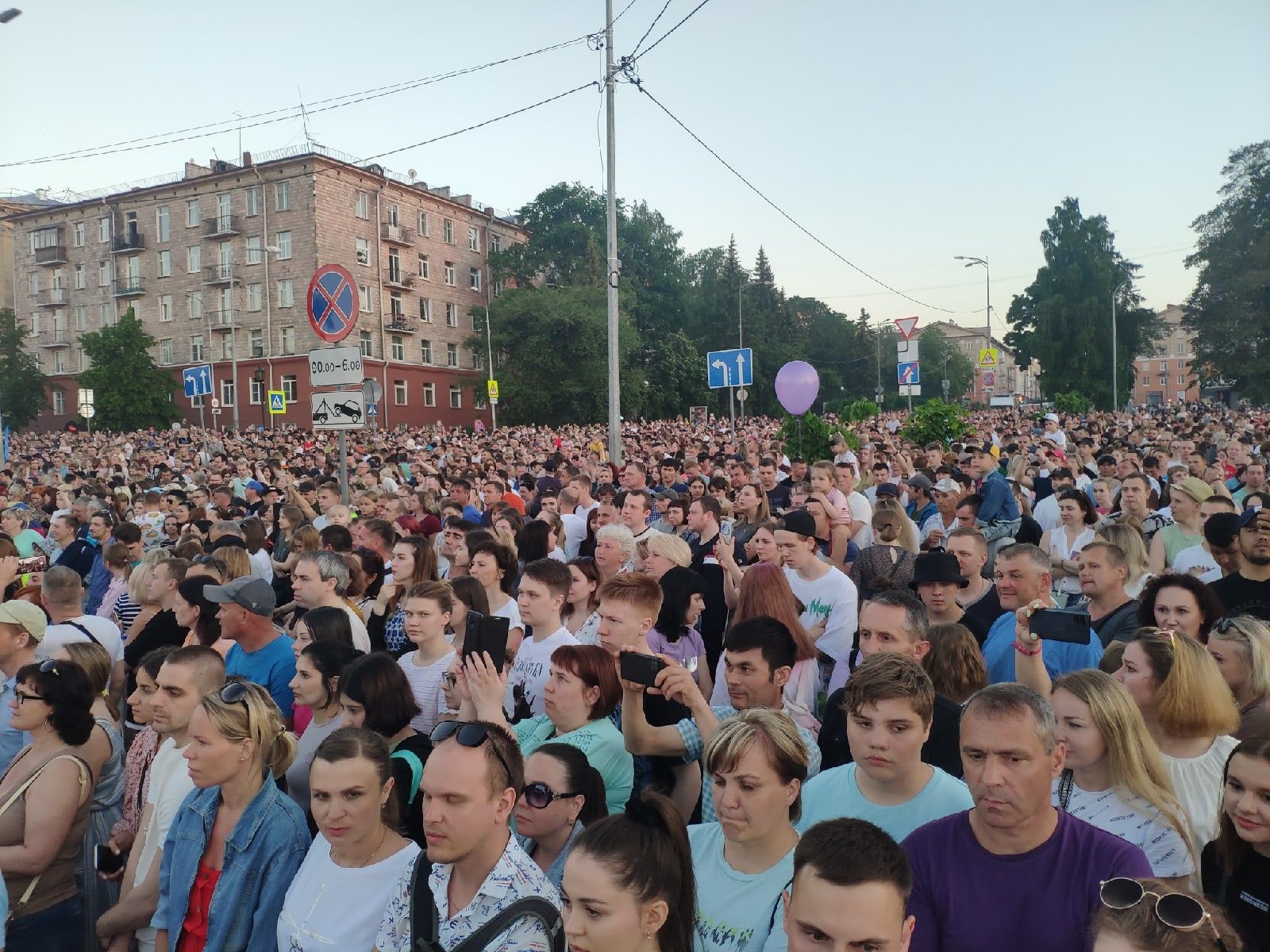 Около 60 тысяч петрозаводчан пришли на День города