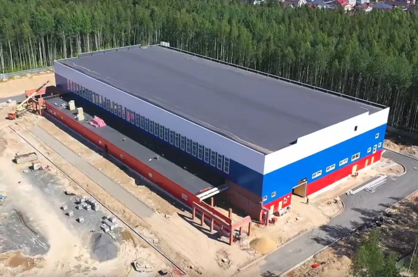 Легкоатлетический манеж достраивают на Древлянке