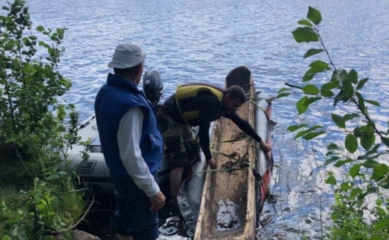 Учёные спасли заброшенную лодку-долблёнку в Карелии