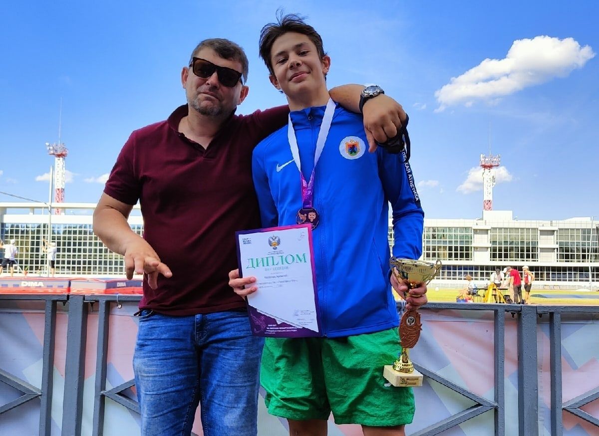 Петрозаводчанин завоевал бронзу на всероссийской легкоатлетической Спартакиаде