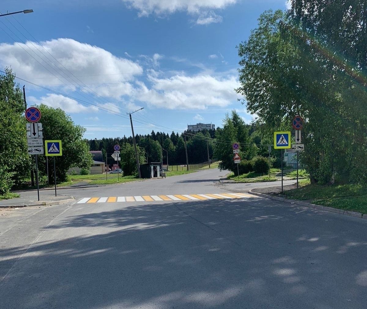 В Петрозаводске оборудуют новые пешеходные переходы