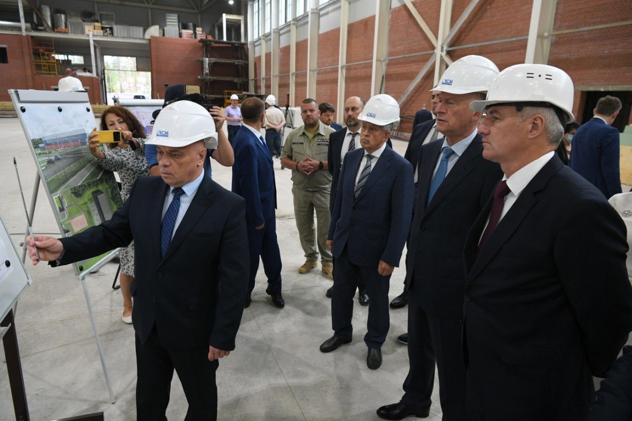 Секретарь Совбеза России Николай Патрушев проверил, как идет строительство важного объекта в Петрозаводске