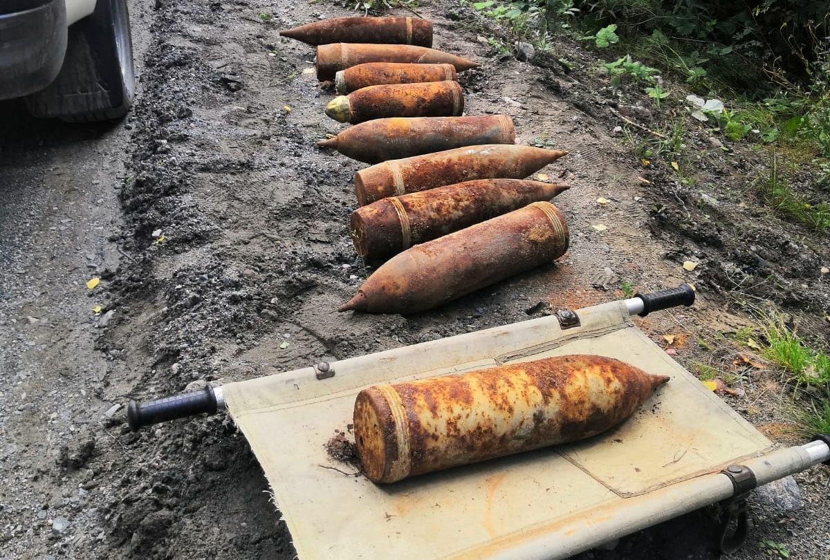 Более десятка взрывоопасных предметов изъяли в Кондопожском районе