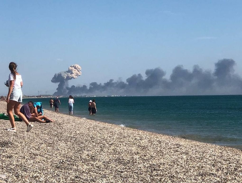 Взрыв в Крыму объясняют детонацией нескольких авиационных снарядов