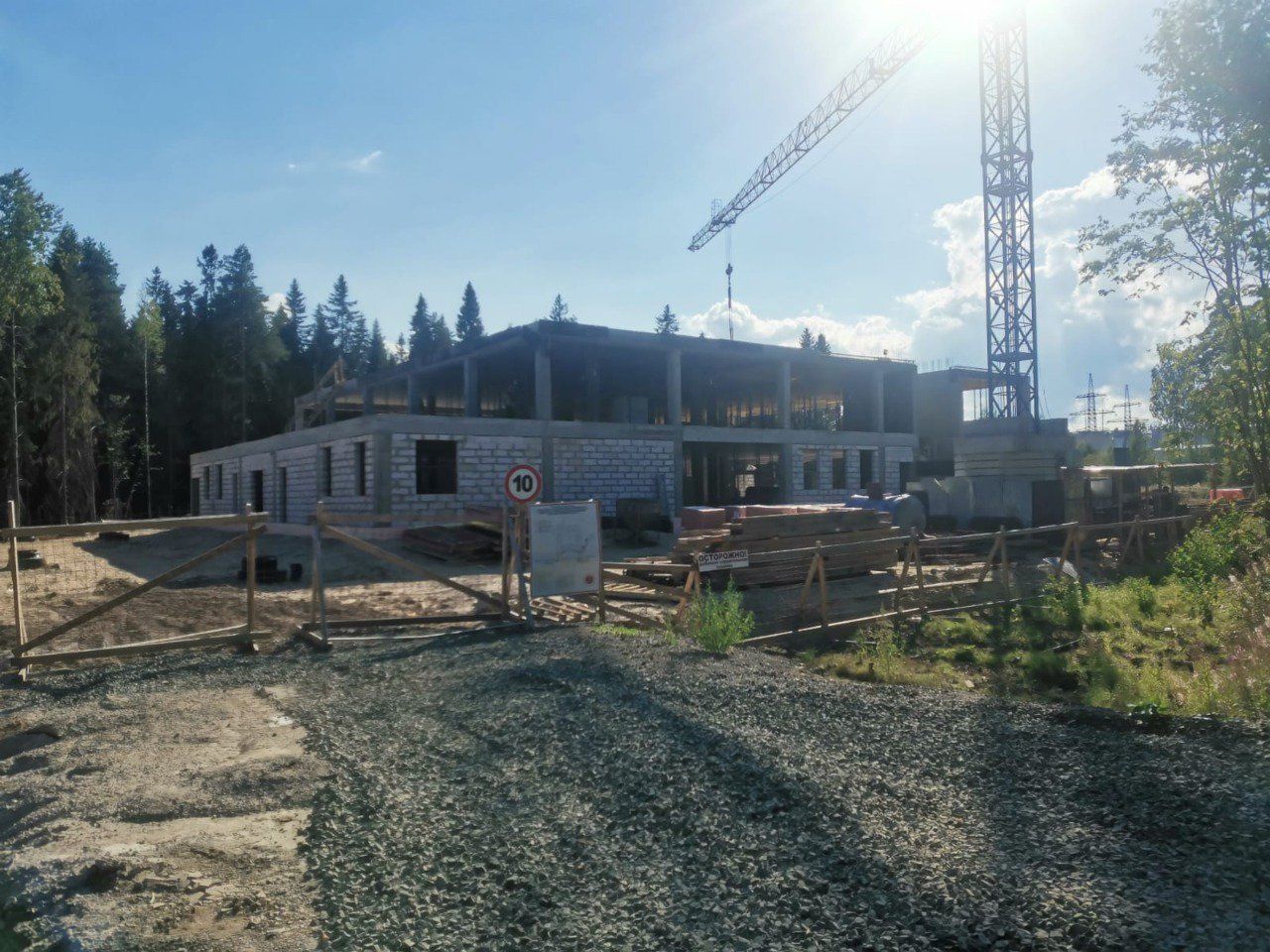 Бюро судебно-медицинской экспертизы в Петрозаводске строят в соответствии с графиком