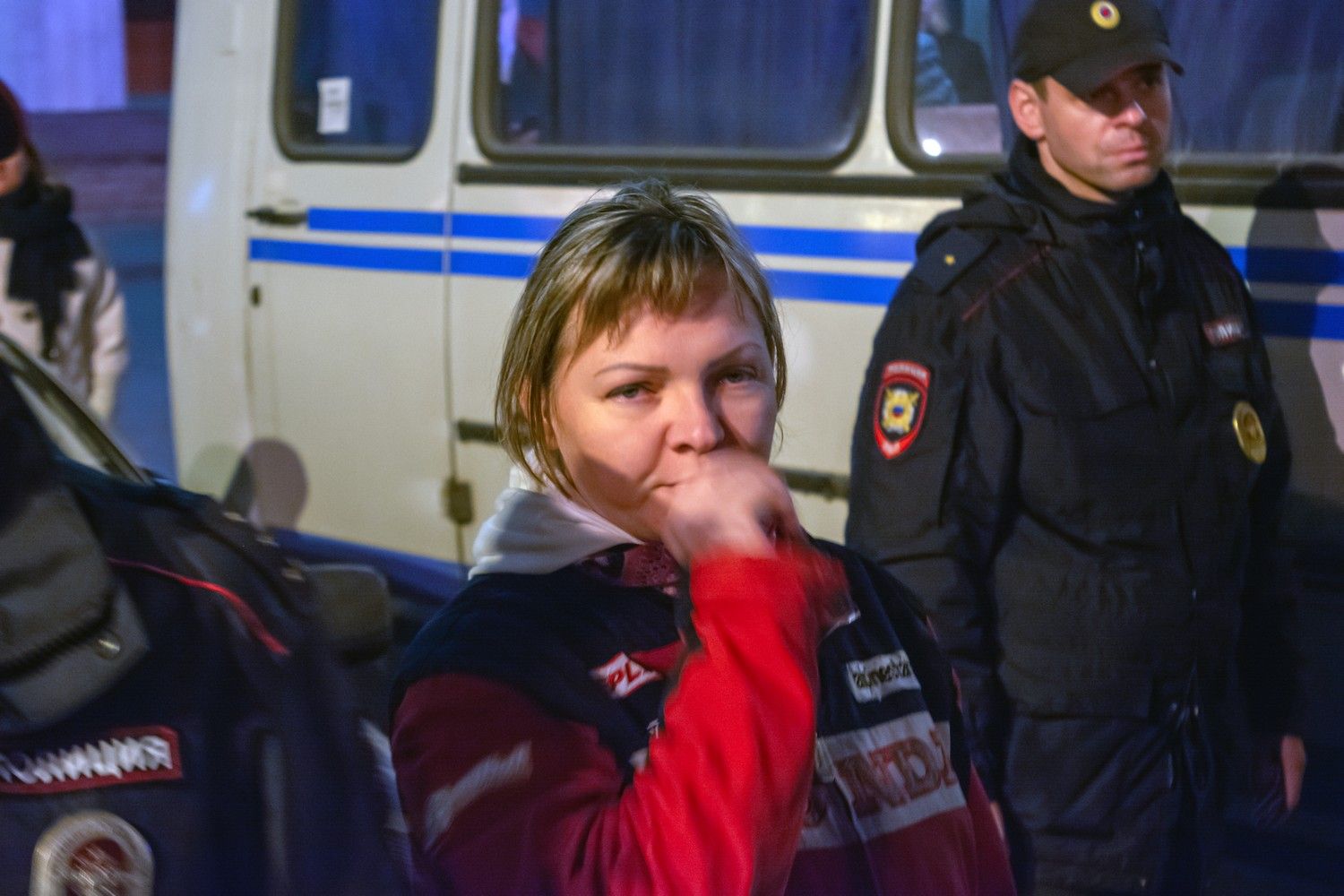Депутат Петросовета Ольга Тужикова была задержана на митинге в Петрозаводске