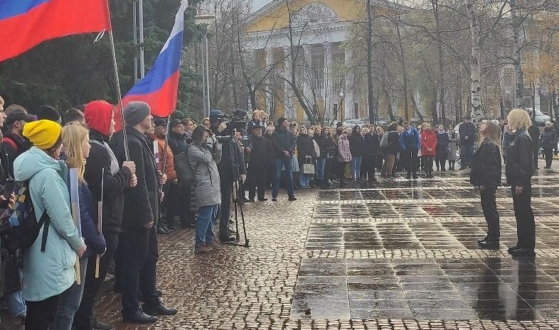 В Петрозаводске прошел митинг-концерт в поддержку специальной военной операции