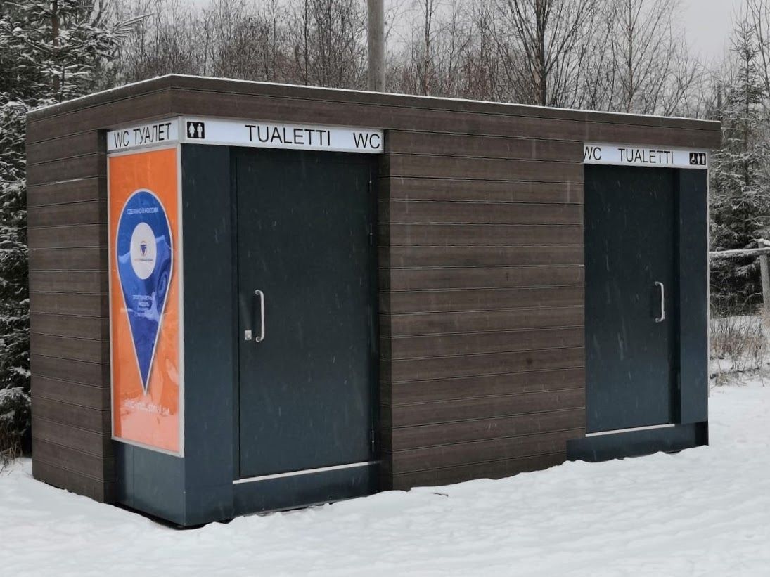 В Петрозаводске закрываются модульные туалеты на Онежской набережной