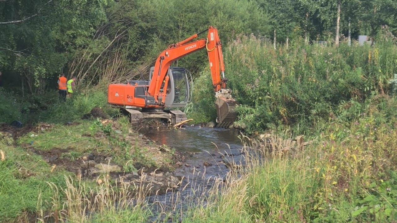 Очистка Неглинки завершена: со дна реки подняли 80 тонн мусора