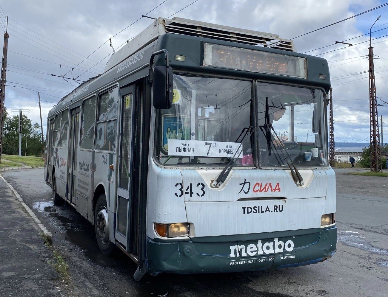 Один из троллейбусных маршрутов в Петрозаводске временно отменили
