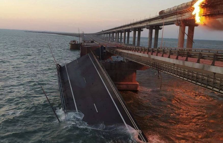СК России установил маршрут движения подорвавшегося на Крымском мосту грузовика