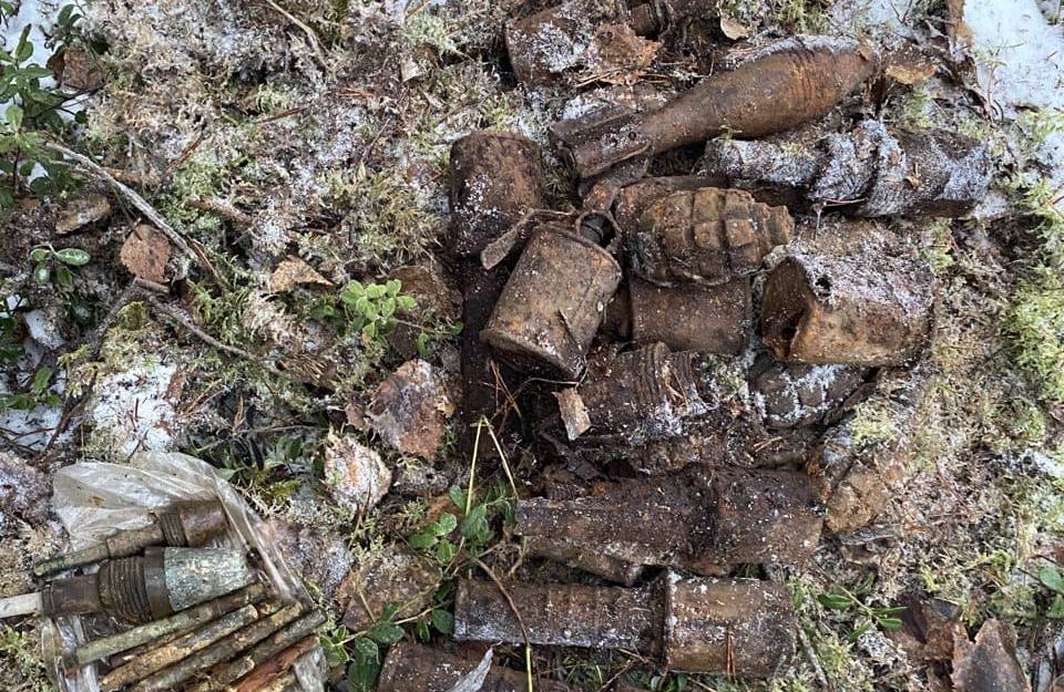 В Суоярвском районе нашли 36 боеприпасов времен Великой Отечественной войны