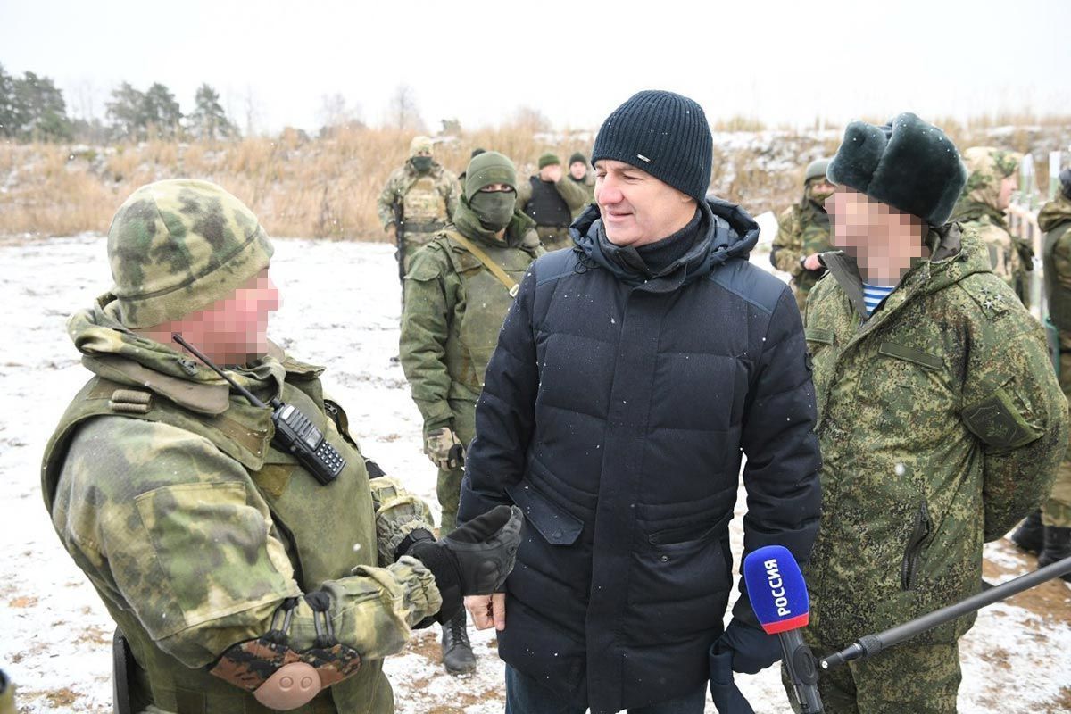 Артур Парфенчиков встретился с десантниками Псковской дивизии перед их отправкой в зону СВО