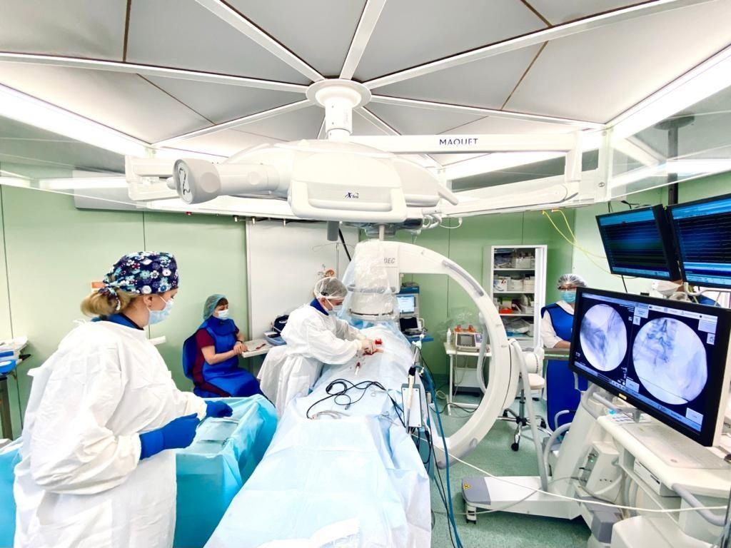 В Республиканской больнице впервые выполнили высокотехнологичную операцию на сердце