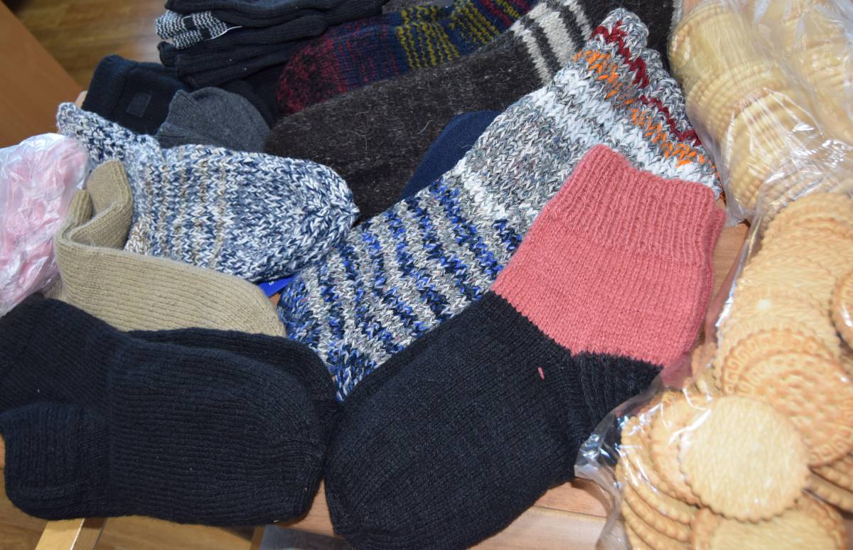 Сотрудники «РКС-Петрозаводск» поддержали акцию «Носки солдату» Сотрудники «РКС-Петрозаводск» поддержали акцию «Носки солдату»