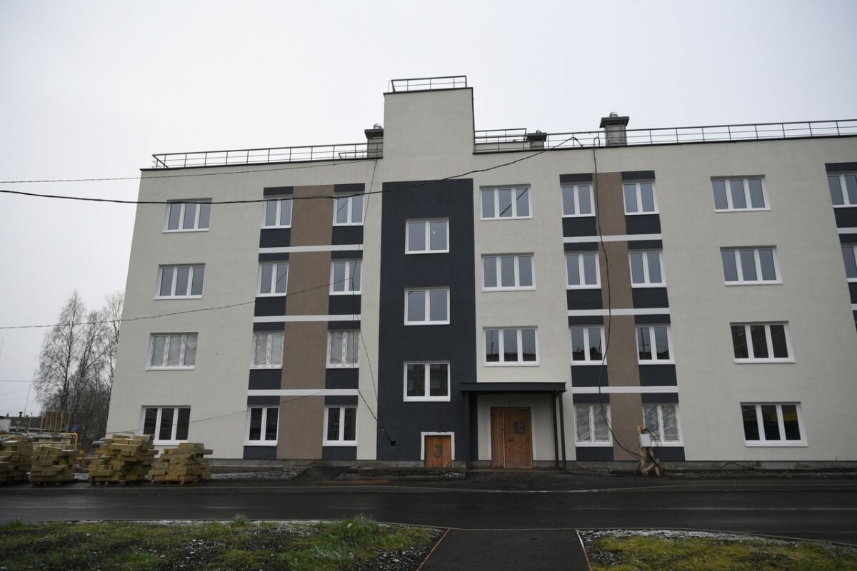 В новый дом в Янишполе переселят жителей Пудожского района В новый дом в Янишполе переселят жителей Пудожского района