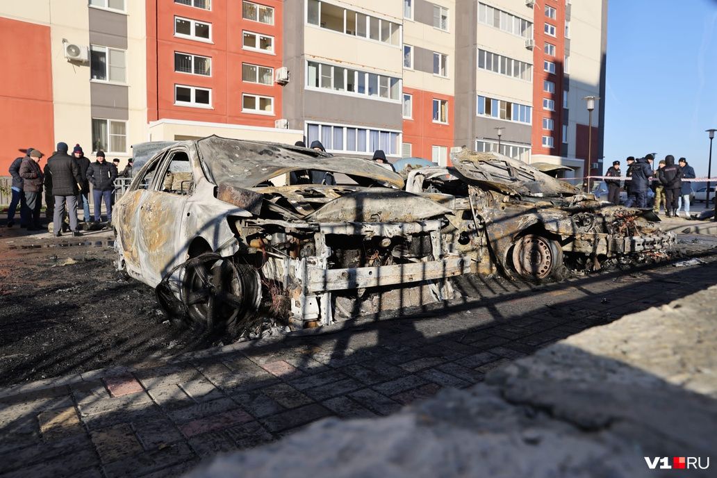 Взрыв машины в волгограде