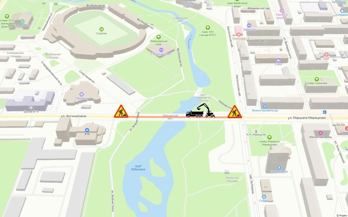 В январе изменится схема движения транспорта на Древлянке