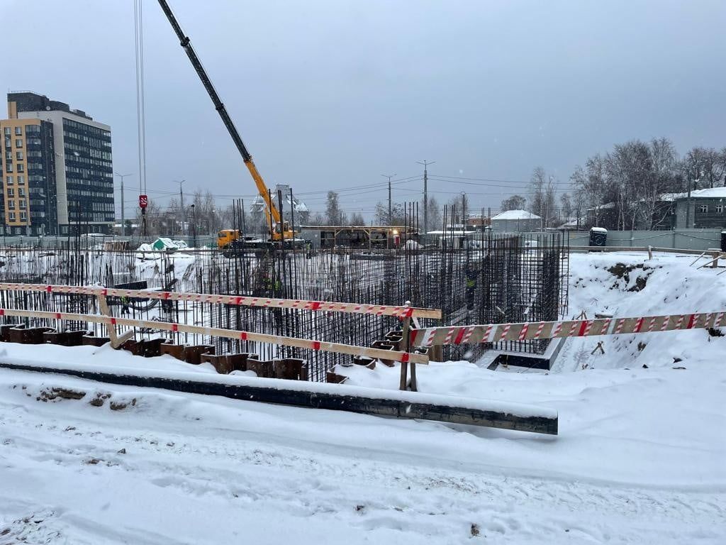 Хирургический корпус с вертолетной площадкой строят в Петрозаводске