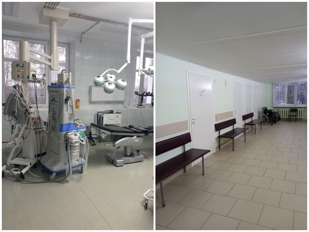 Олонецкую поликлинику капитально ремонтируют впервые с момента постройки