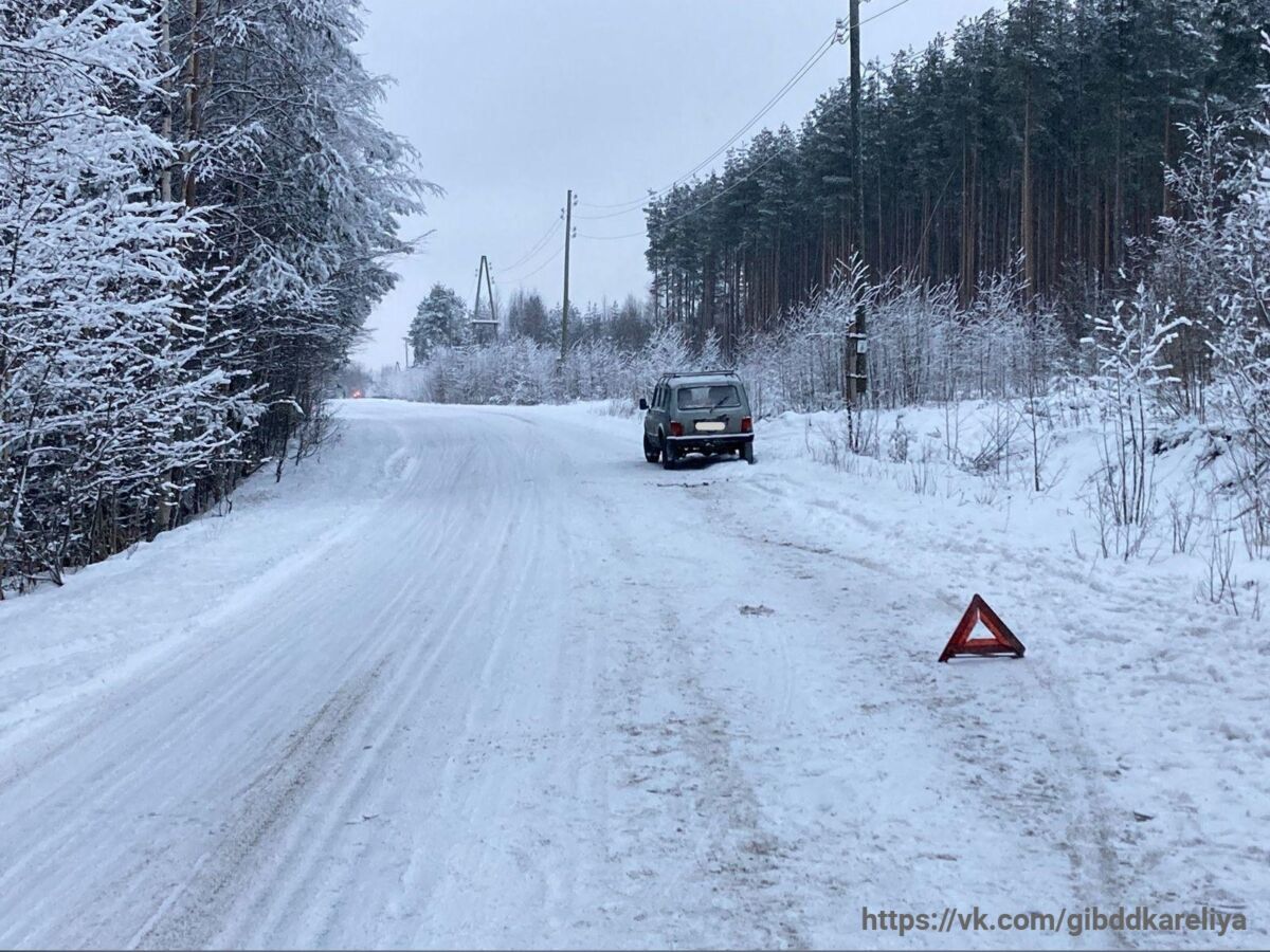 В Медвежьегорском районе сбили 12-летнего ребенка