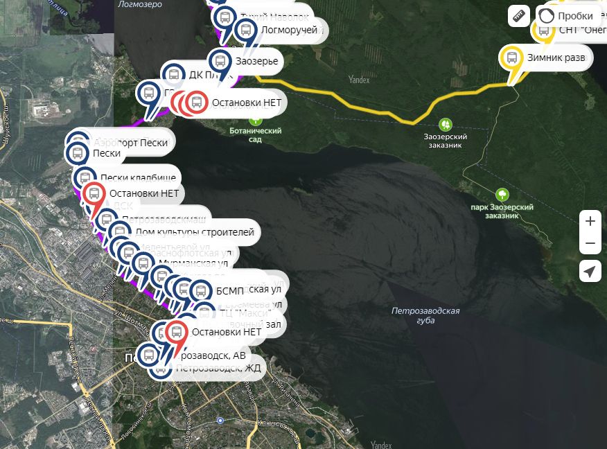 Автовокзал Петрозаводска создает интерактивные карты маршрутов