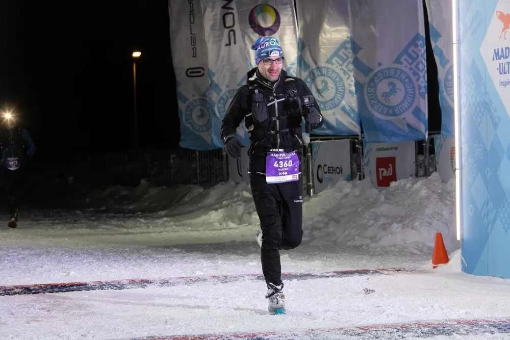 Костомукшанин преодолел 40 км по заснеженной трассе в Ярославской области