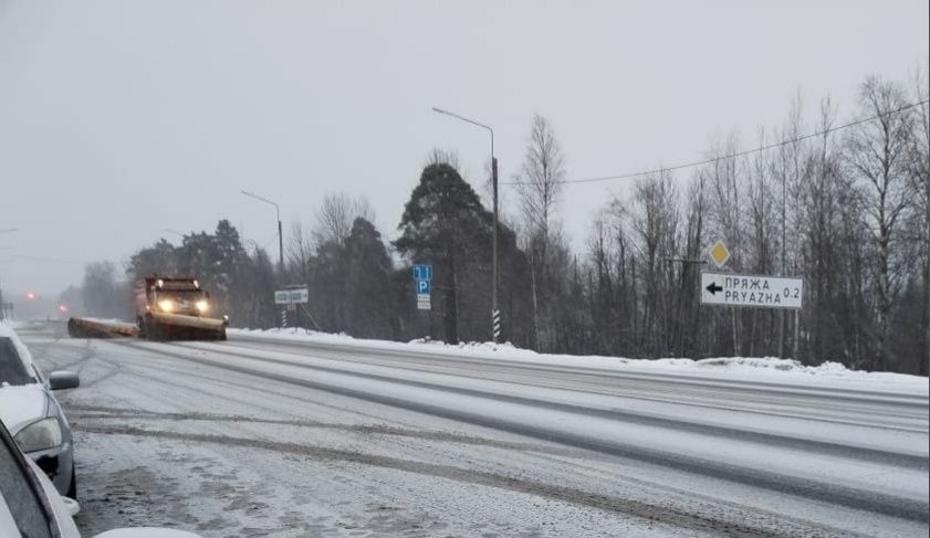 Автомобилистов Карелии предупредили об ухудшении погодных условий