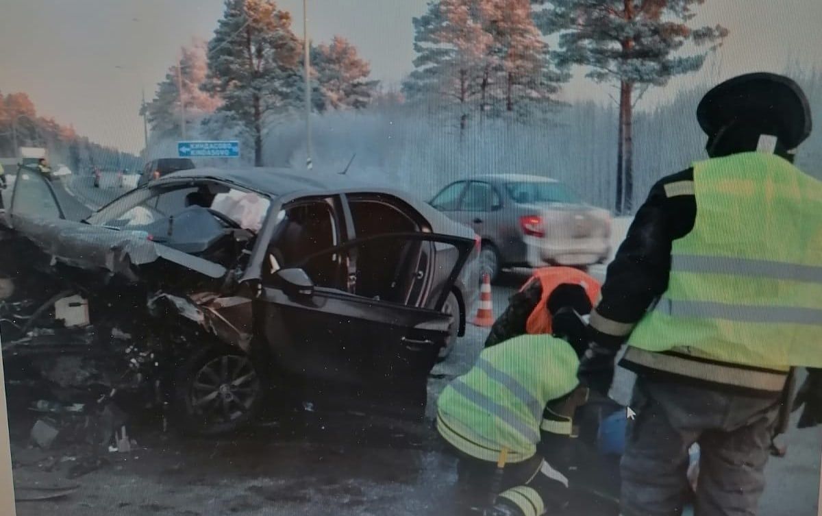 В аварии возле Киндасово погибли два человека