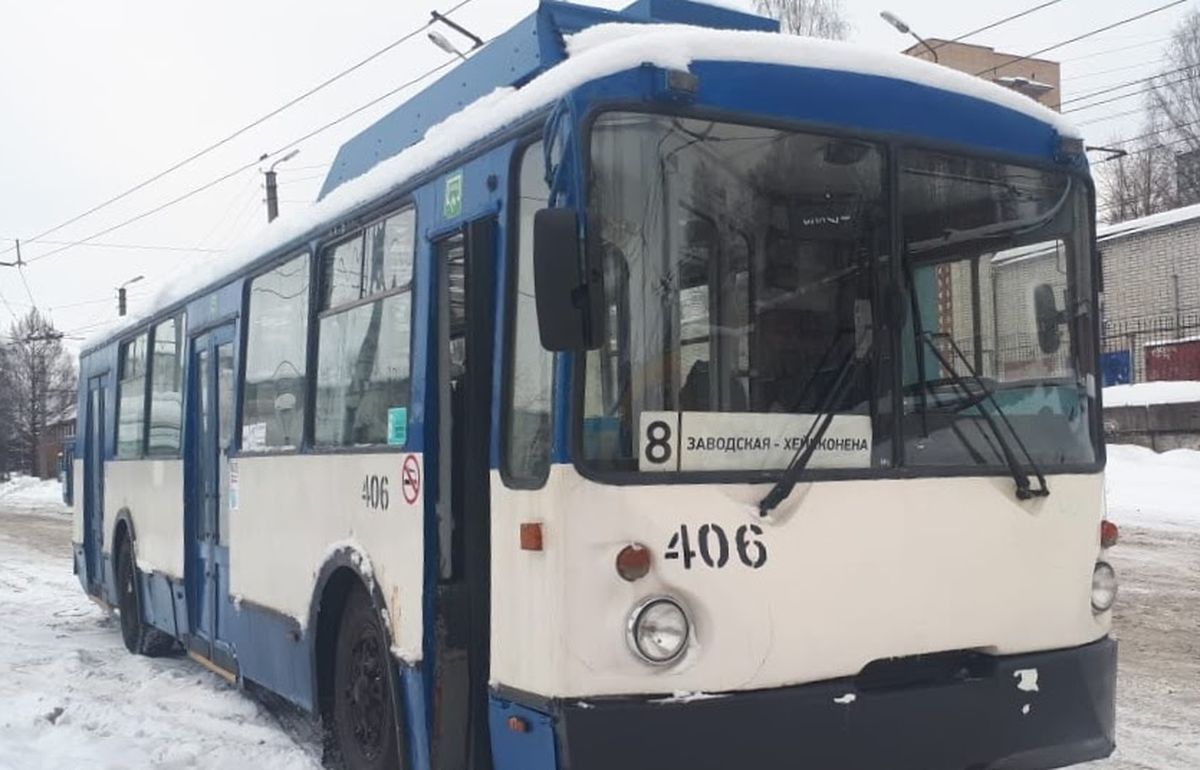 Восьмой троллейбус в Петрозаводске вновь меняет расписание