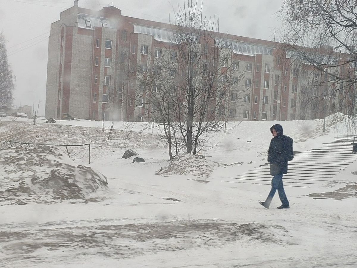 В Петрозаводске ожидается сильный снегопад