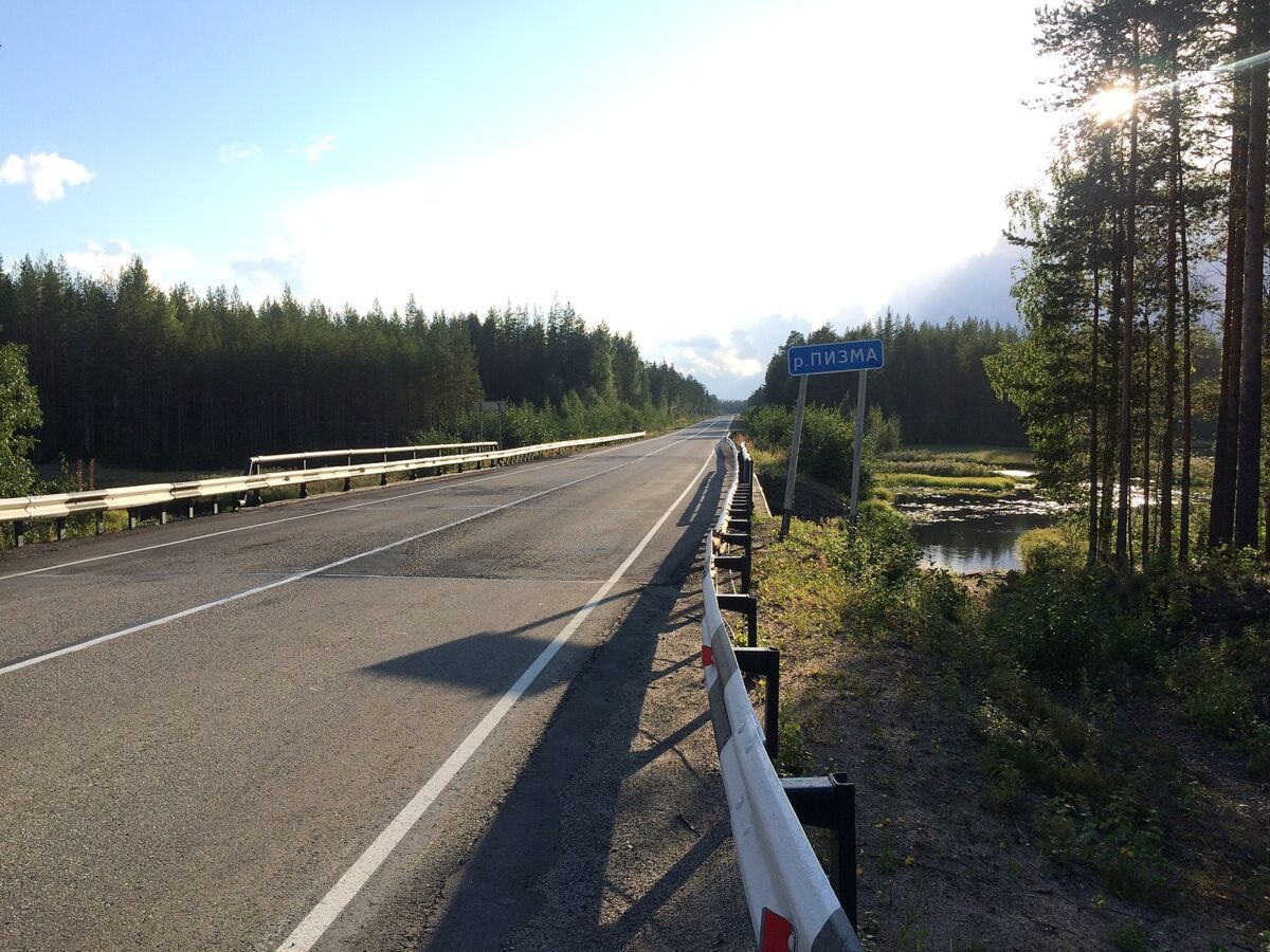 Схему проезда через реку Пизма в Карелии изменят в воскресенье