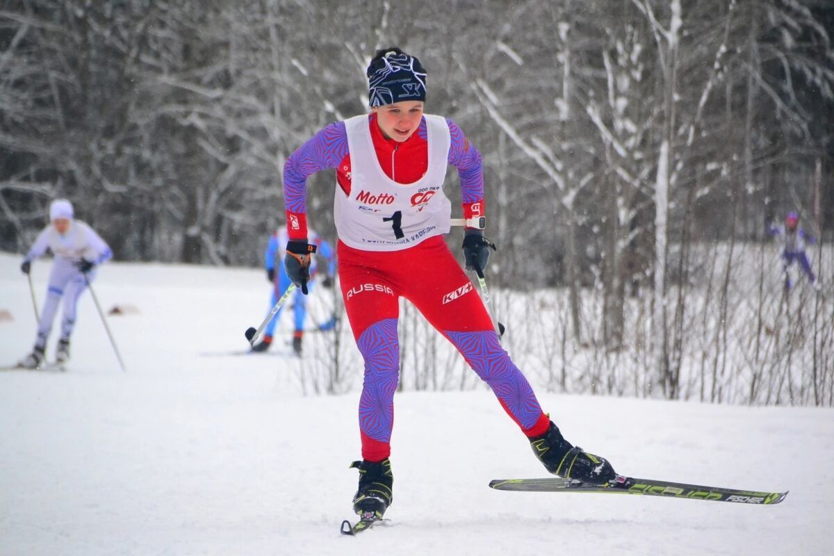 Карельская лыжница завоевала вторую медаль на Первенстве России