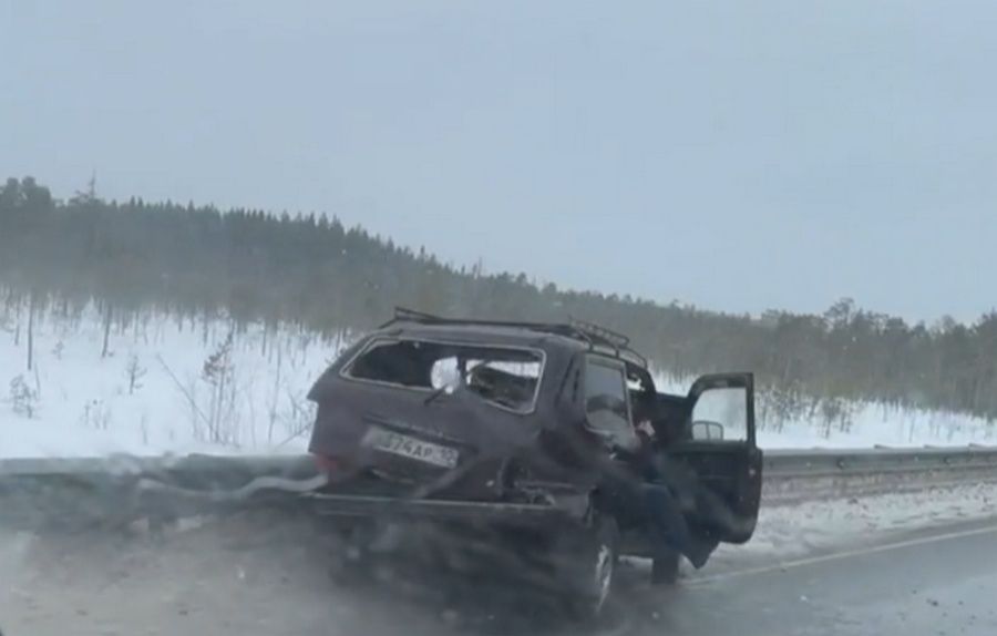 На трассе «Кола» под Сегежей произошла авария с участием фуры