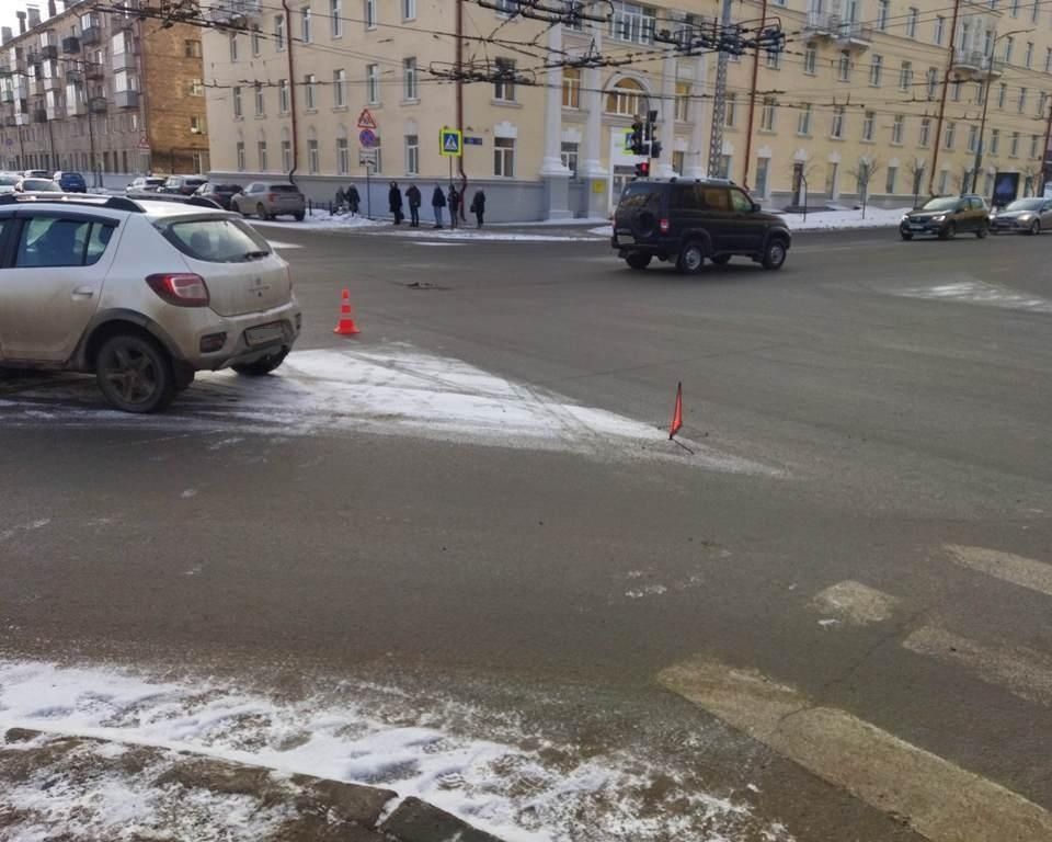 Пешехода госпитализировали после ДТП в центре Петрозаводска